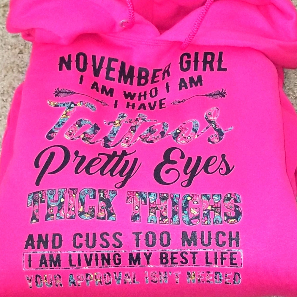 Women's custom hoodie
